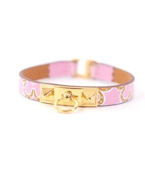 Hermes Rival Mini Lucky Daisy Veau Swift Bracelet T2